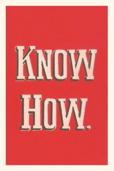 Paperback Vintage Journal Know How Book