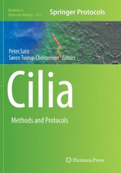 Paperback Cilia: Methods and Protocols Book