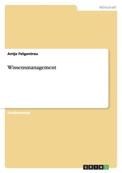 Paperback Wissensmanagement [German] Book