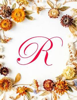 R: Monogram Initial Dog Grooming Appointment Book 2 ColumnsAppointment Pad, Cute Appointment Book, Timed Appointment Book, 8.5" x 11", 110 pages