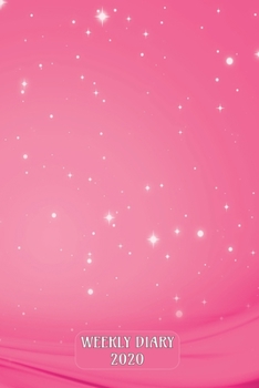 Weekly Diary 2020: Week to a page planner with added extras in the Diary for Student/Teacher/Home/Business - Snow Time Pink Cover