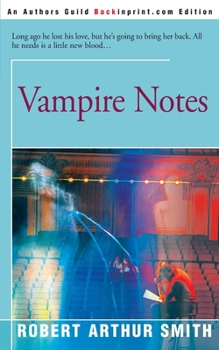 Paperback Vampire Notes Book