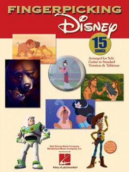 Paperback Fingerpicking Disney Book