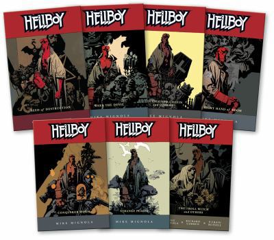 Hardcover The Hellboy Collection: The Story So Far Volumes 1-7 Bundle Book