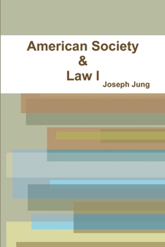 Paperback American Society & Law I [Korean] Book