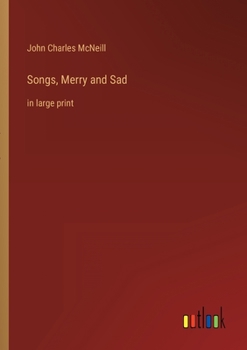 Paperback Songs, Merry and Sad: in large print Book