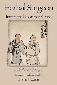 Paperback Herbal Surgeon Immortal Cancer Care Book