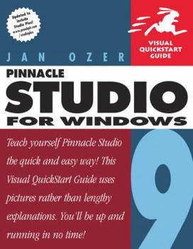 Paperback Pinnacle Studio 9 for Windows: Visual QuickStart Guide Book
