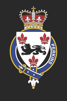 Paperback Perkins: Perkins Coat of Arms and Family Crest Notebook Journal (6 x 9 - 100 pages) Book