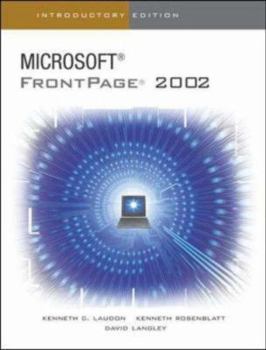 Paperback FrontPage 2002 Introduction Interactive Computing Series Book