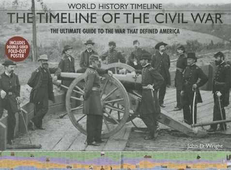 Hardcover The Timeline of the Civil War [With Poster] Book