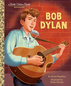Hardcover Bob Dylan: A Little Golden Book Biography Book