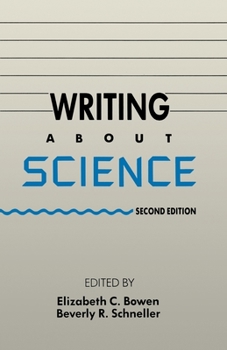 Paperback Writing about Science Book
