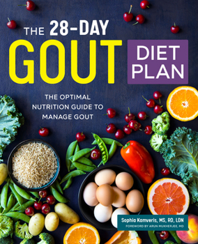 Paperback The 28-Day Gout Diet Plan: The Optimal Nutrition Guide to Manage Gout Book