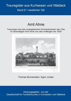 Paperback Amt Ahne: Teil 1: Westlicher Teil [German] Book