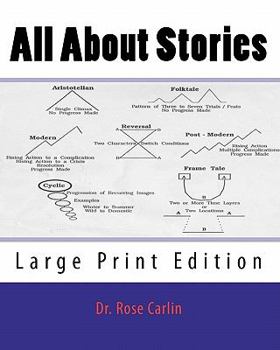 Paperback All About Stories: Large Print Edition [Large Print] Book