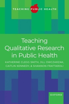 Paperback Teaching Qualitative Research in Public Health Book
