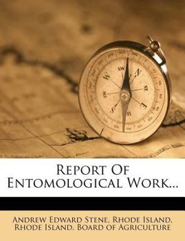 Paperback Report of Entomological Work... Book