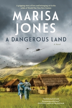 Paperback A Dangerous Land [Large Print] Book