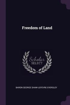 Paperback Freedom of Land Book