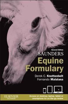 Paperback Saunders Equine Formulary Book