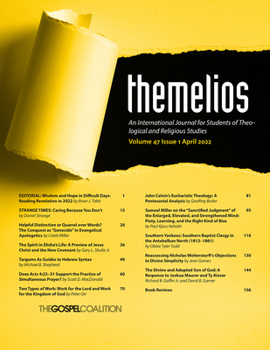 Paperback Themelios, Volume 47, Issue 1 Book