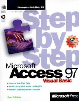 Paperback Microsoft Access 97 Visual Basic Step by Step [With CDROM] Book