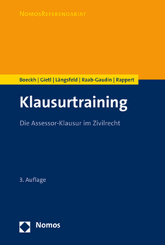Paperback Klausurtraining: Die Assessor-Klausur Im Zivilrecht [German] Book