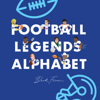 Hardcover Football Legends Alphabet Book