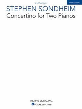 Paperback Concertino for Two Pianos: Set of Two Copies Book