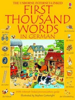 Paperback First Thousand Words in German Book