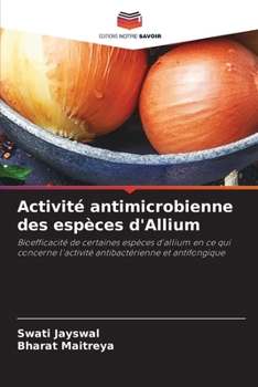 Paperback Activité antimicrobienne des espèces d'Allium [French] Book