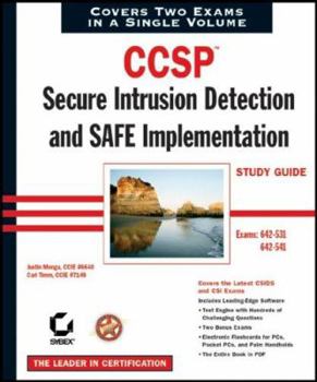 Paperback Ccsp: Secure Intrusion Detection and Safe Implementation Study Guide: Exams 642-531 and 642-541 Book