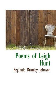 Paperback Poems of Leigh Hunt Book