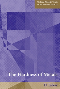 Paperback The Hardness of Metals Book