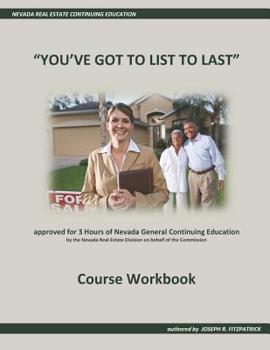 Paperback You've Got to List to Last Book