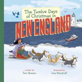 Hardcover The Twelve Days of Christmas in New England Book