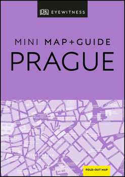 Paperback DK Eyewitness Prague Mini Map and Guide Book