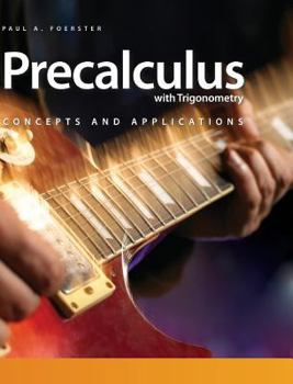 Paperback Precalculus With Trigonometry + Flourish, 6-year Access: Concepts and Applications Book