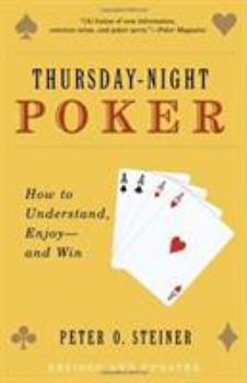 Paperback Thursday-Night Poker: How to Understand, Enjoy--And Win Book