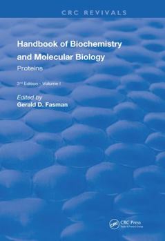 Hardcover Handbook of Biochemistry: Section a Proteins, Volume I Book