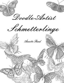 Paperback Doodle-Artist - Schmetterlinge: Ein Ausmalbuch für Erwachsene [German] Book
