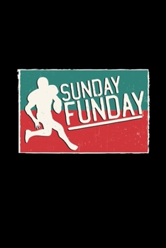 Paperback Sunday Funday: 6x9 Football - grid - squared paper - notebook - notes Book