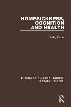 Paperback Homesickness, Cognition and Health Book