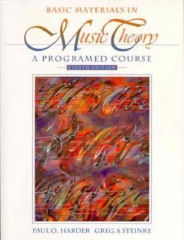Paperback Basic Materials in Music Theory: A Programed Course Book