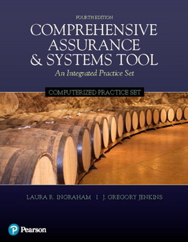 Paperback Comprehensive Assurance & Systems Tool (Cast) -- Computerized Practice Set Book