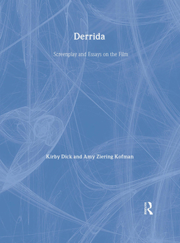 Paperback Derrida: Screenplay and Essays on the Film Book