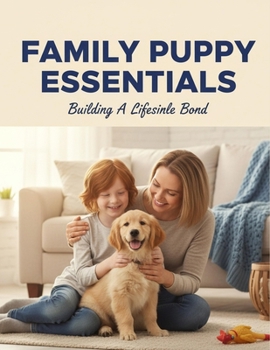 Paperback Family Puppy Essentials: Building A Lifelong Bond Book