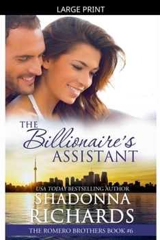 Paperback The Billionaire's Assistant [Large Print] Book