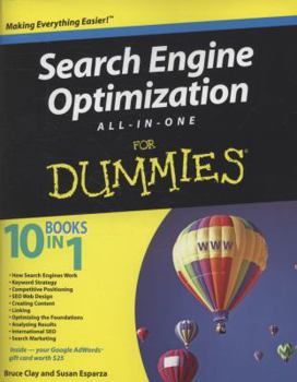 Paperback Search Engine Optimization All-In-One for Dummies Book